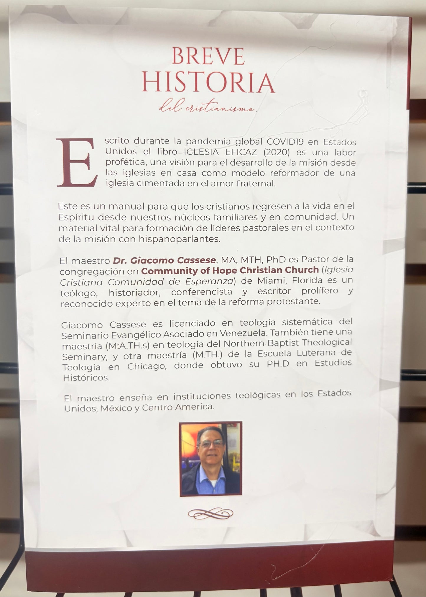 Breve Historia Del Cristianismo- Dr. Giacomo Cassese