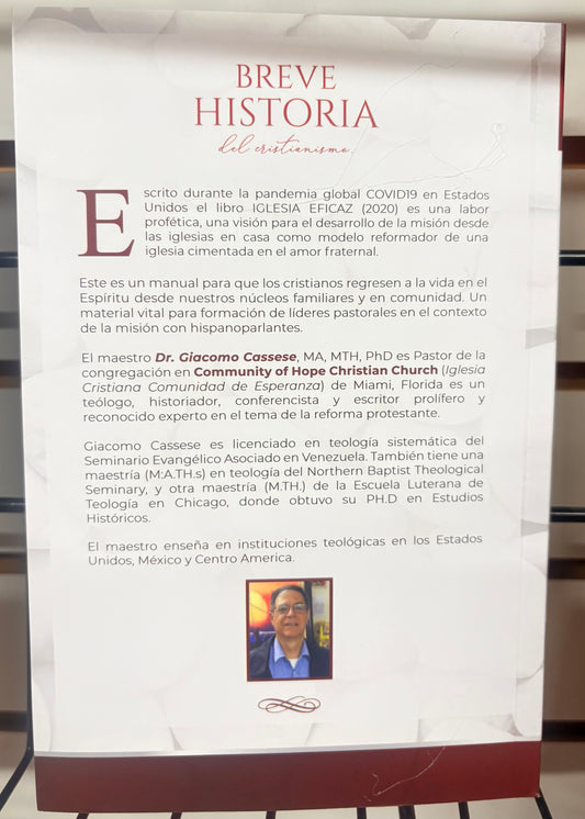 Breve Historia Del Cristianismo- Dr. Giacomo Cassese