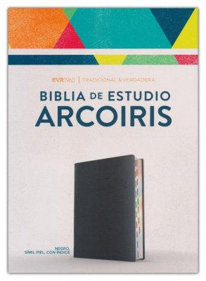 Biblia de Estudio Arcoíris Reina Valera 1960