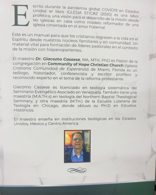 Teología de la Misión - Dr. Giacomo Cassese