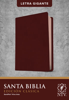Santa Biblia Edición Clásica (SentiPiel/Vino tinto) NUEVA TRADUCCIÓN VIVIENTE con indice — disponible en La Librería del Evangelio