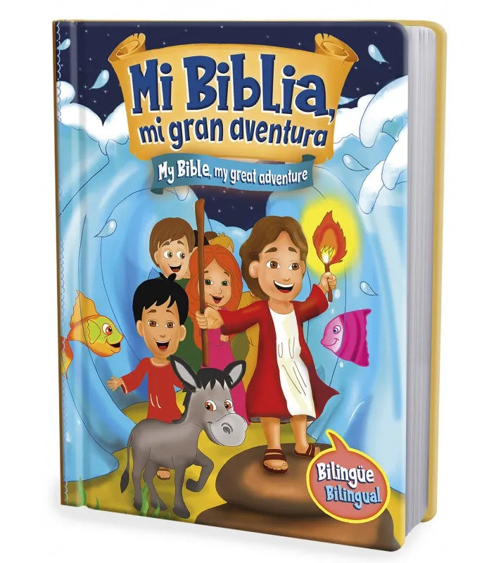 Mi Biblia, mi gran aventura BILINGUE — disponible en La Librería del Evangelio