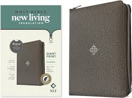 HOLY BIBLE NEW LIVING TRANSLATION GIANT PRINT COMPACT zipper and index