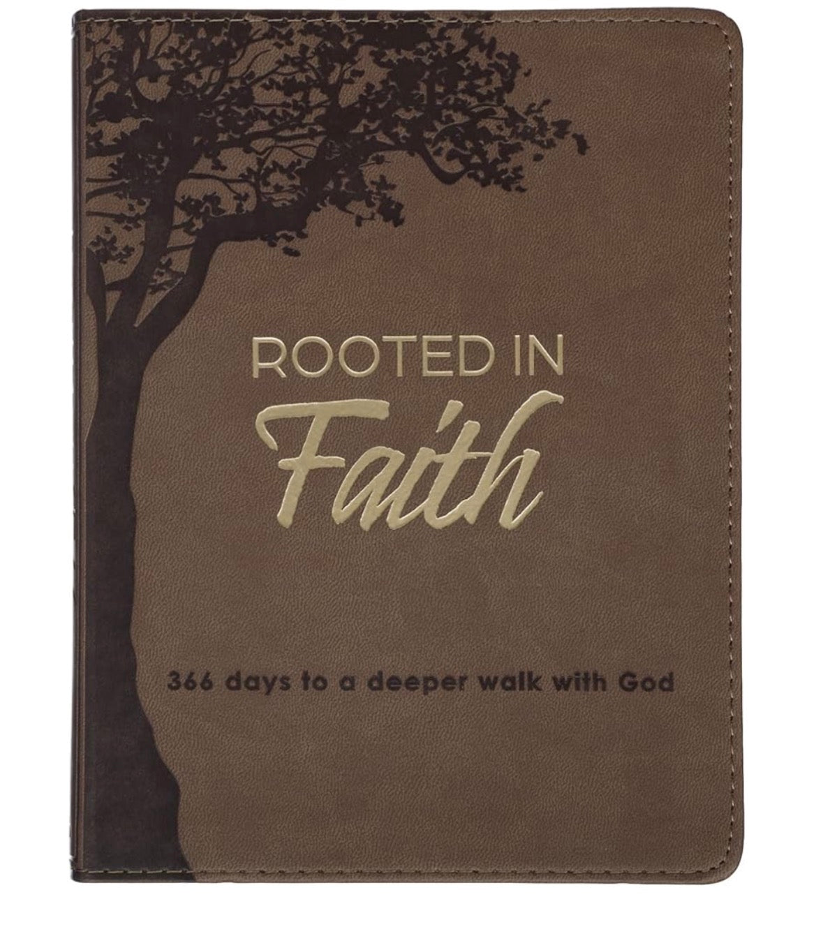 Rooted In Faith, 366 days to a deeper walk with god — available at The Gospel Bookstore