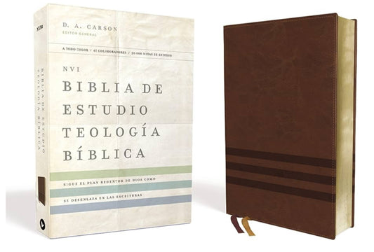 Biblia de Estudio Teología Bíblica (Nueva Versión Internacional)