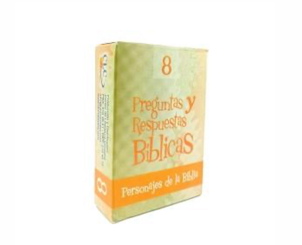 Bilingual Bible Questions & Answers - Bible Characters '8
