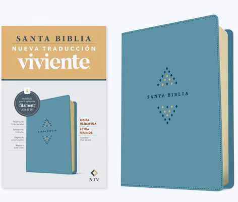 Santa Biblia Nueva Traducción Viviente Letra Grande Biblia Ultrafina — disponible en La Librería del Evangelio