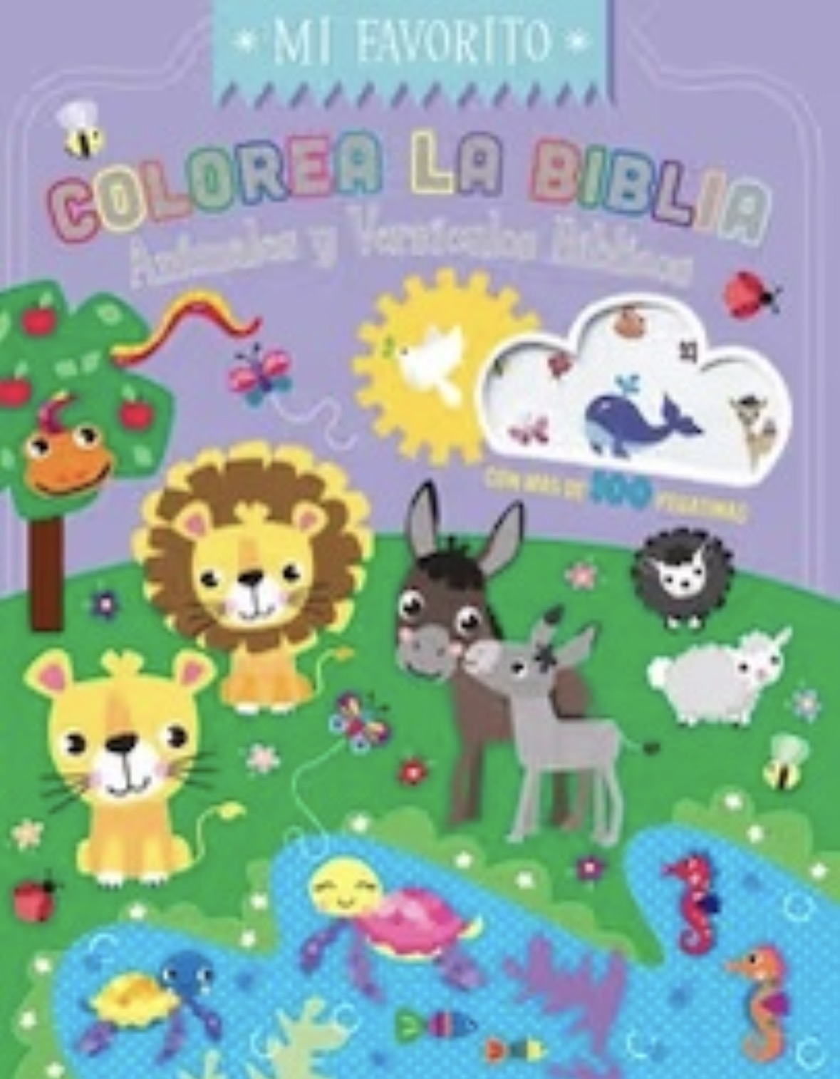 Colorea la Biblia. Animales y Versículos Bíblicos — disponible en La Librería del Evangelio