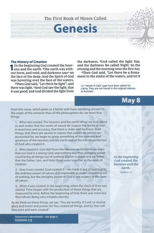 Mathew Henry Devocional Diario Biblia NKJV