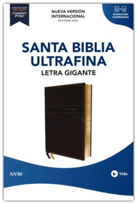 Santa Biblia ultrafina letra gigante nvi — disponible en La Librería del Evangelio