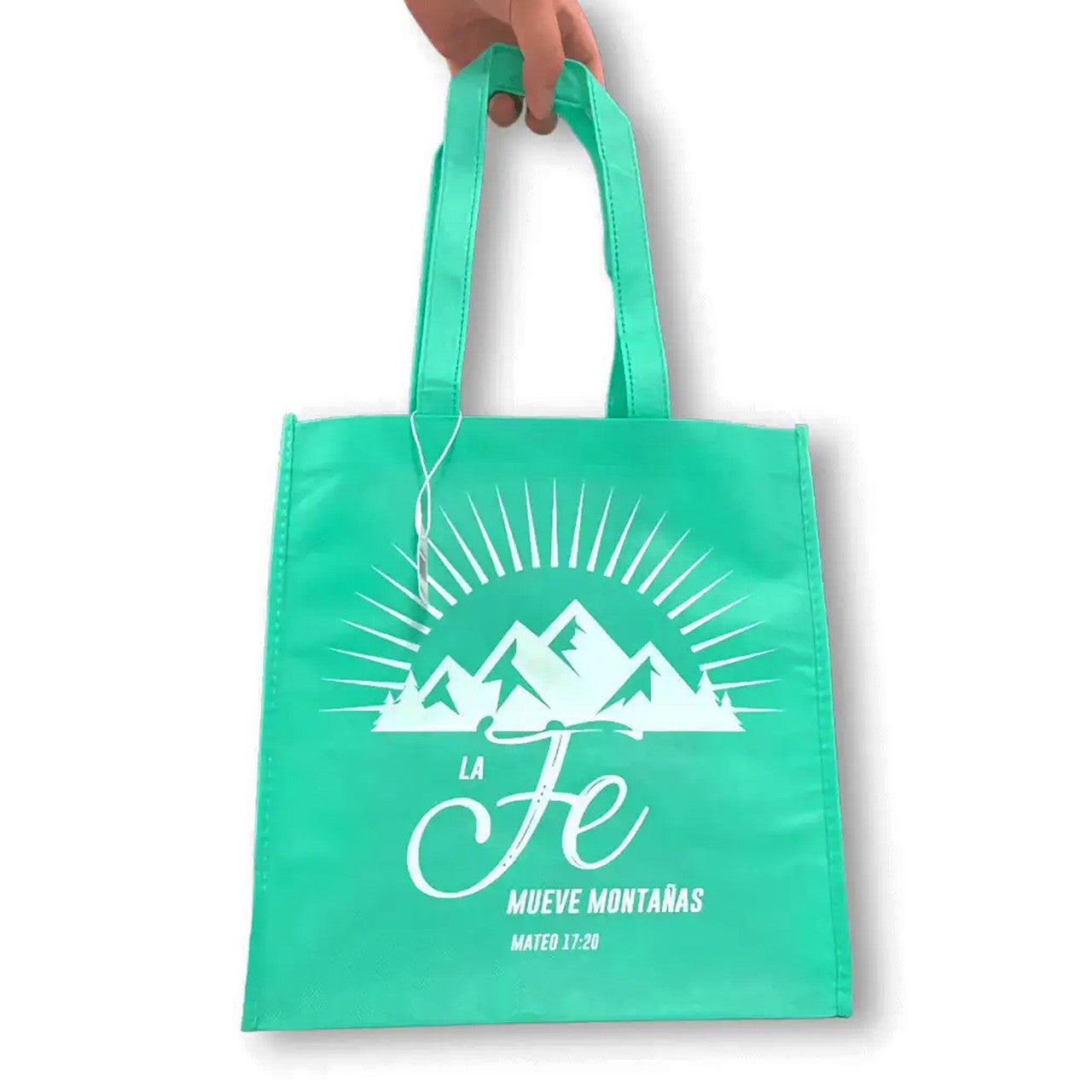 Tote Bag La Fe Mueve Montañas - Mateo 17:20