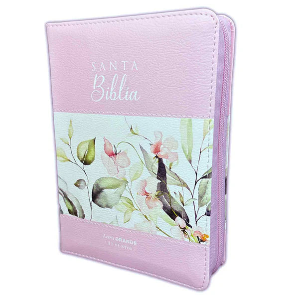 Santa Biblia Reina Valera 1960 compacta letra grande con zipper — disponible en La Librería del Evangelio