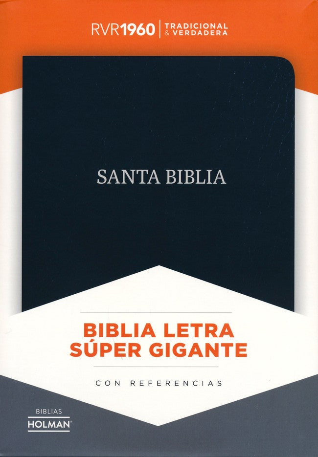 Biblia Letra Supergigante Reina Valera 1960 Con Referencias