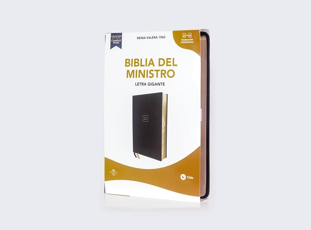 Biblia del Ministro Reina Valera 1960 Letra Gigante
