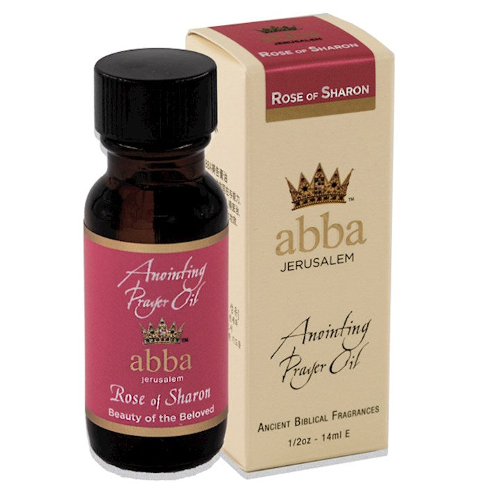 Rose of Sharon 1/2oz oil — available at The Gospel Bookstore