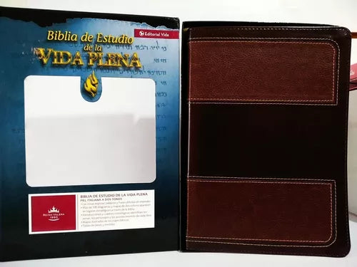 Biblia de Estudio de la Vida Plena — disponible en La Librería del Evangelio