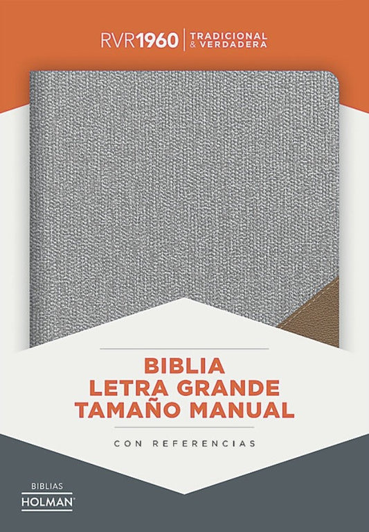 Biblia Reina Valera 1960 Letra Grande Tamaño Manual con Referencias