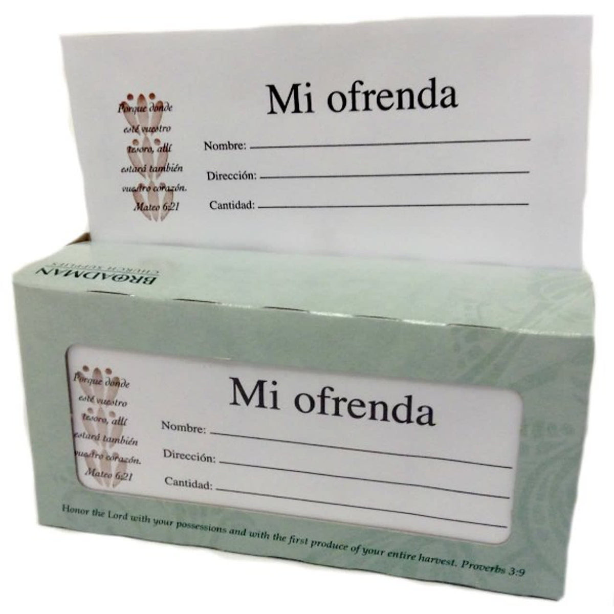 Sobres mi ofrenda