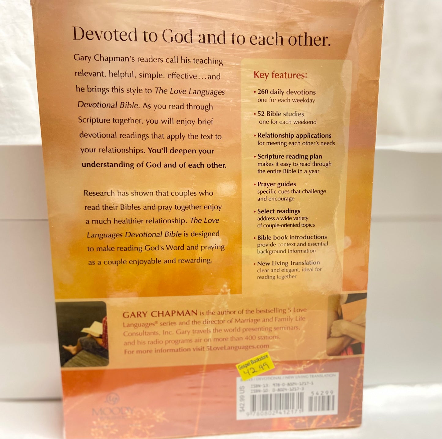 Love Languages Devotional Bible Gary Chapman NLT