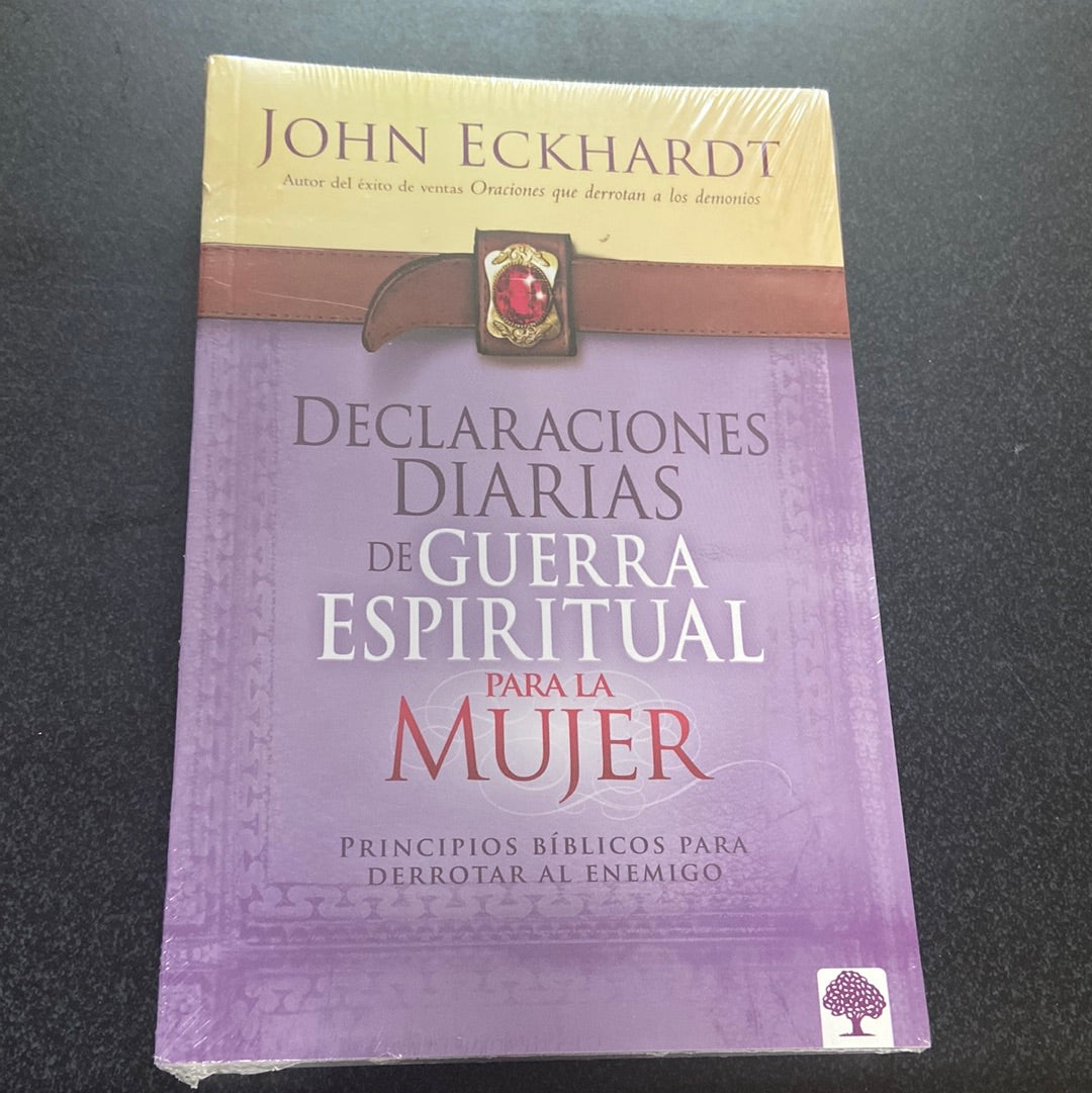 Declaraciones Diarias de Guerra Espiritual para la Mujer — disponible en La Librería del Evangelio