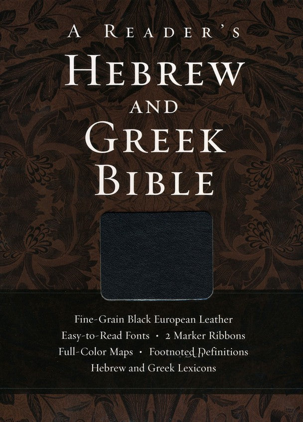 A Reader's Hebrew and Greek Bible — available at The Gospel Bookstore