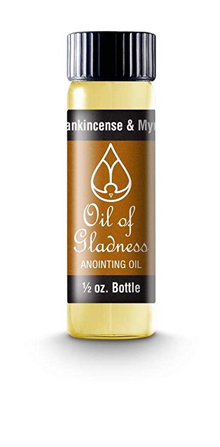 Oil of Gladness Frankincense & Myrrh Anointing Oil 1/2 oz — available at The Gospel Bookstore