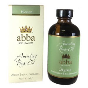 HYSSOP OIL ABBA — available at The Gospel Bookstore