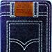 Biblia Letra Grande Tamaño Manual Tela Jean Azul con Cierre e Index RVR1960 — disponible en La Librería del Evangelio