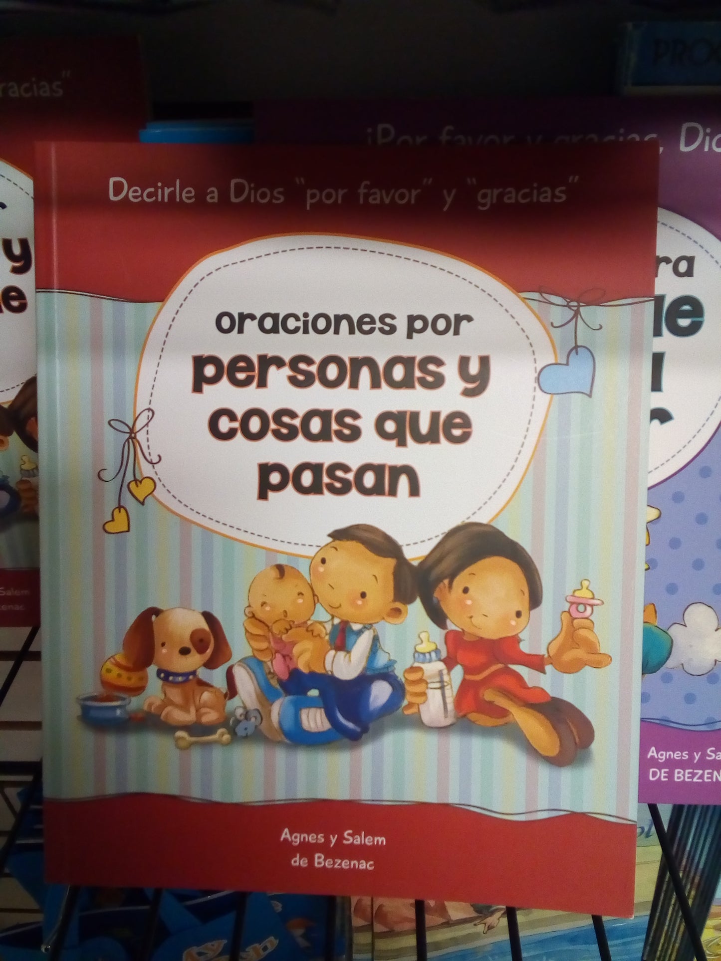 Oraciones por personas y cosas que pasan — disponible en La Librería del Evangelio