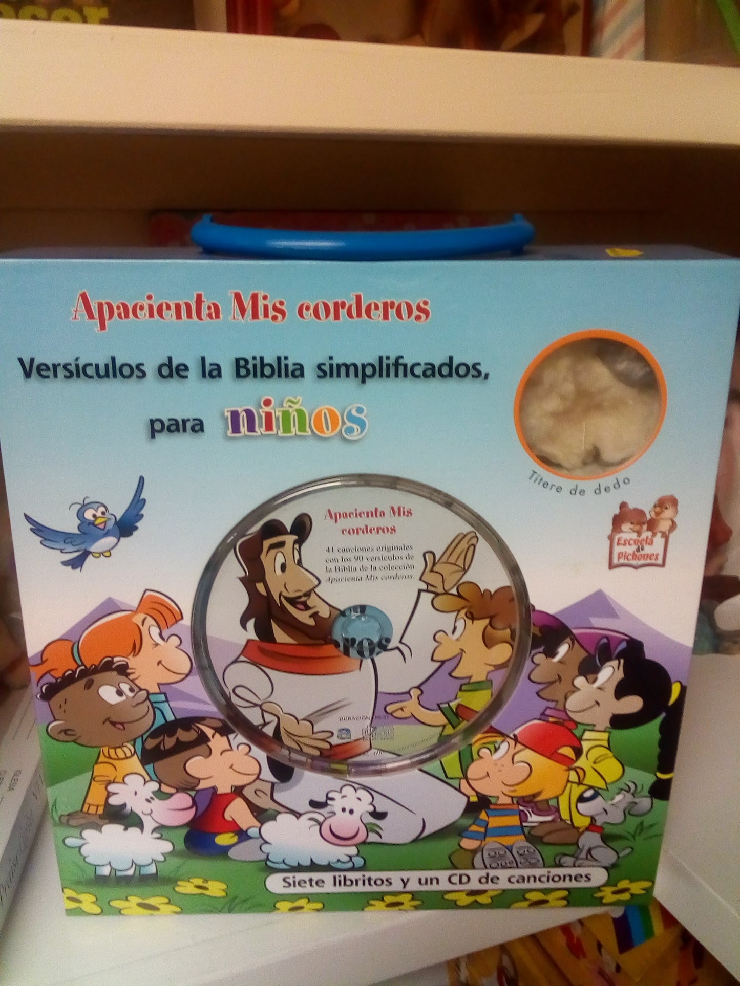 Apacienta mis corderos Versículos de la biblia para niños — disponible en La Librería del Evangelio