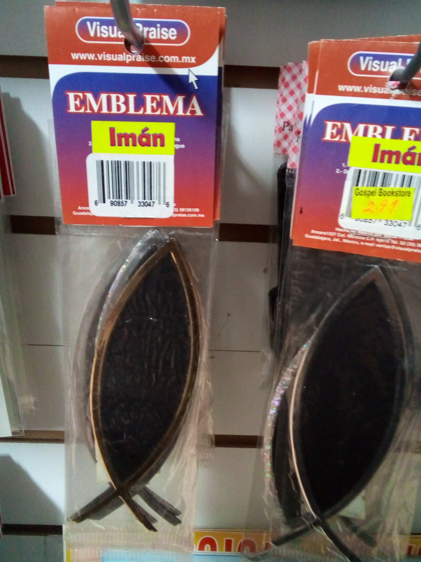 EMBLEMA IMÁN — disponible en La Librería del Evangelio
