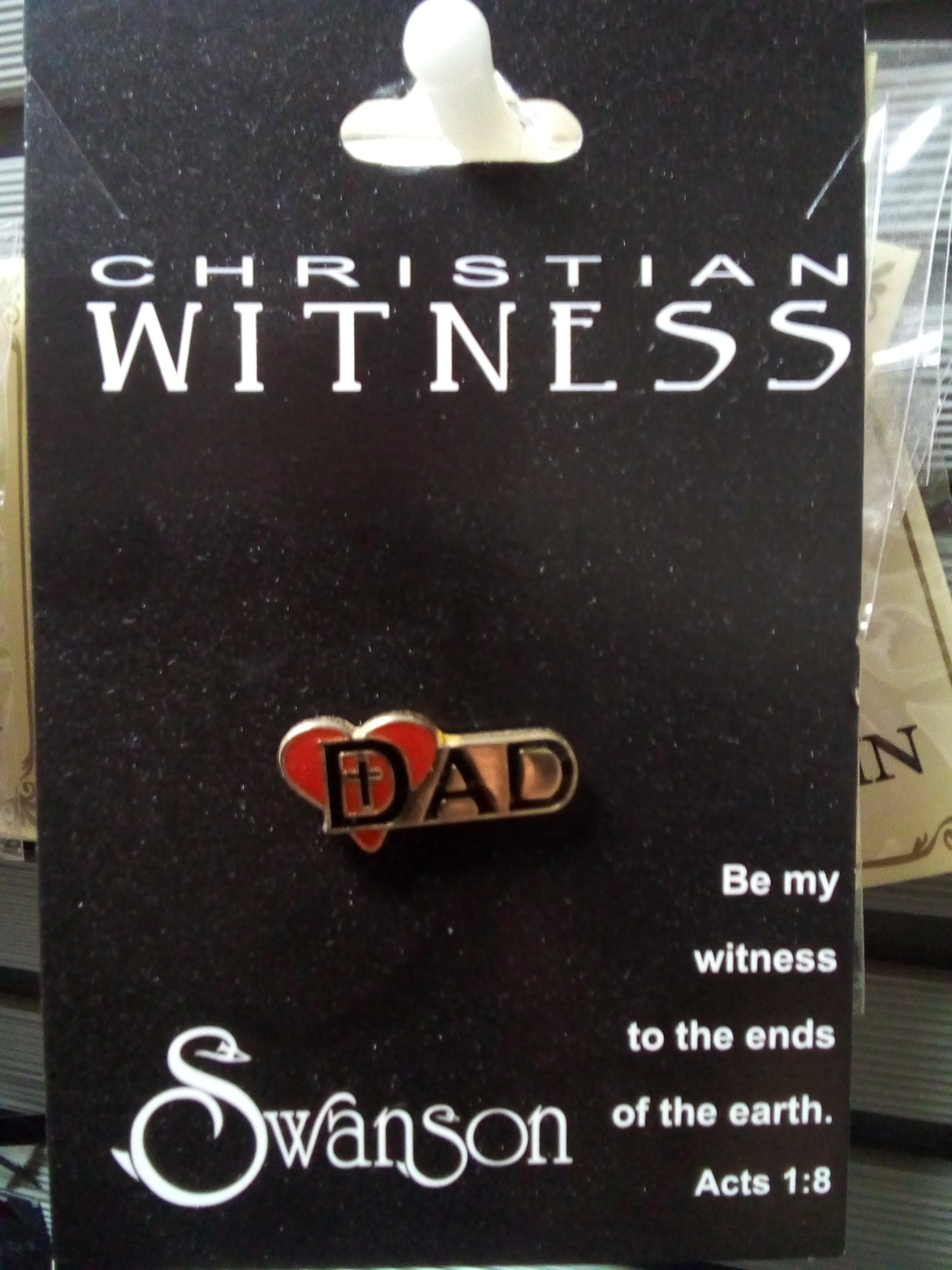 CHRISTIAN WITNESS DAD PIN