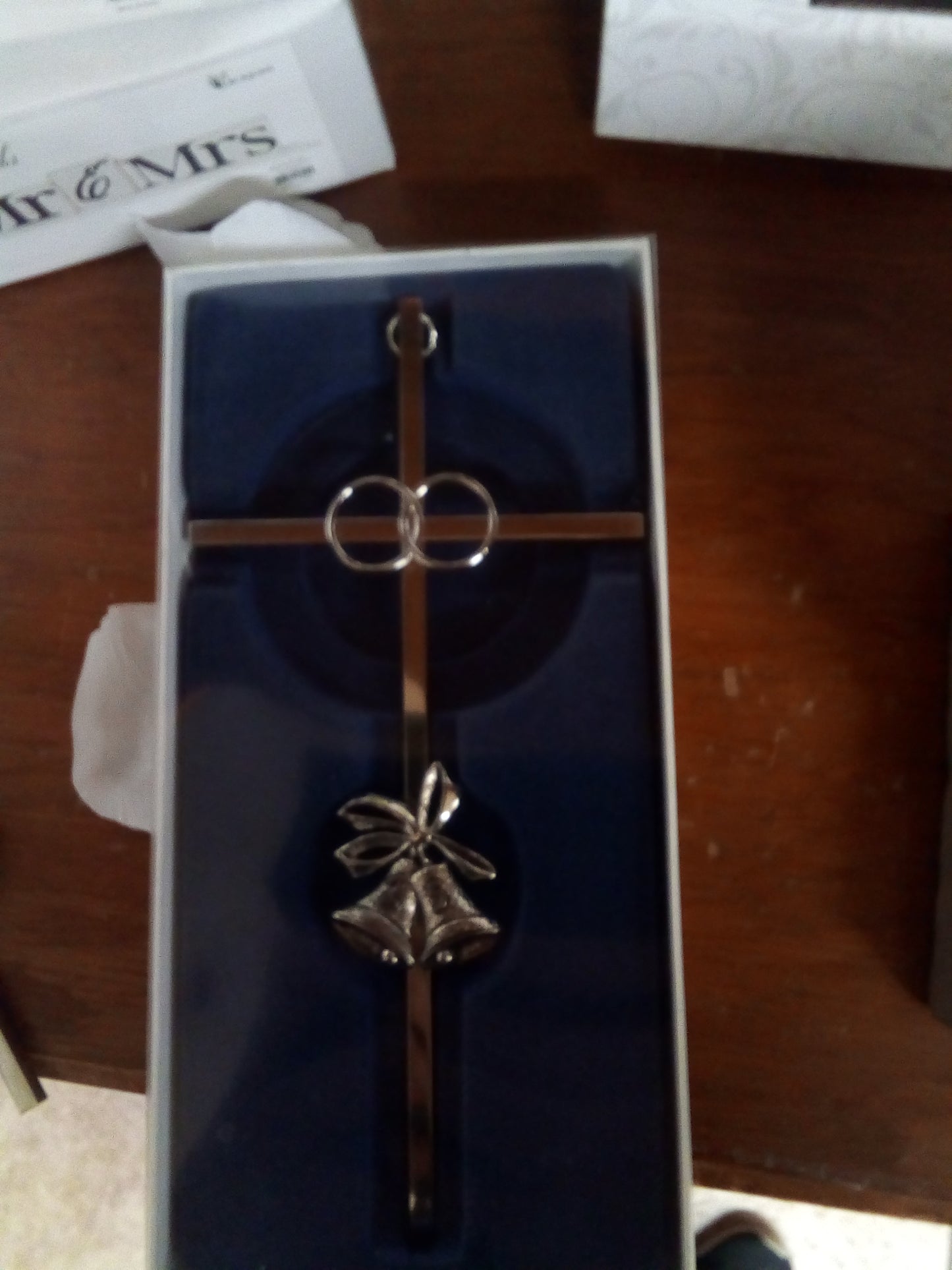 Cruz de metal Boda