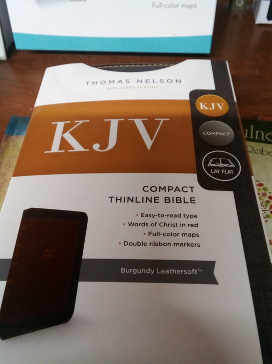 KJV compact thinline bible — available at The Gospel Bookstore