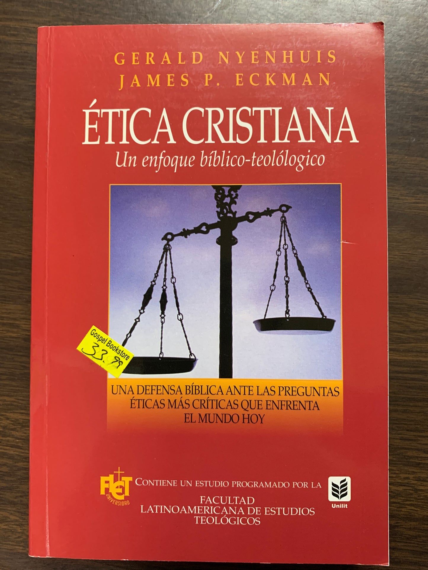 Ética cristiana Gerald nyenhuis James P Eckman — disponible en La Librería del Evangelio