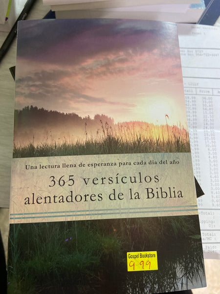 365 versículos alentadores de la biblia