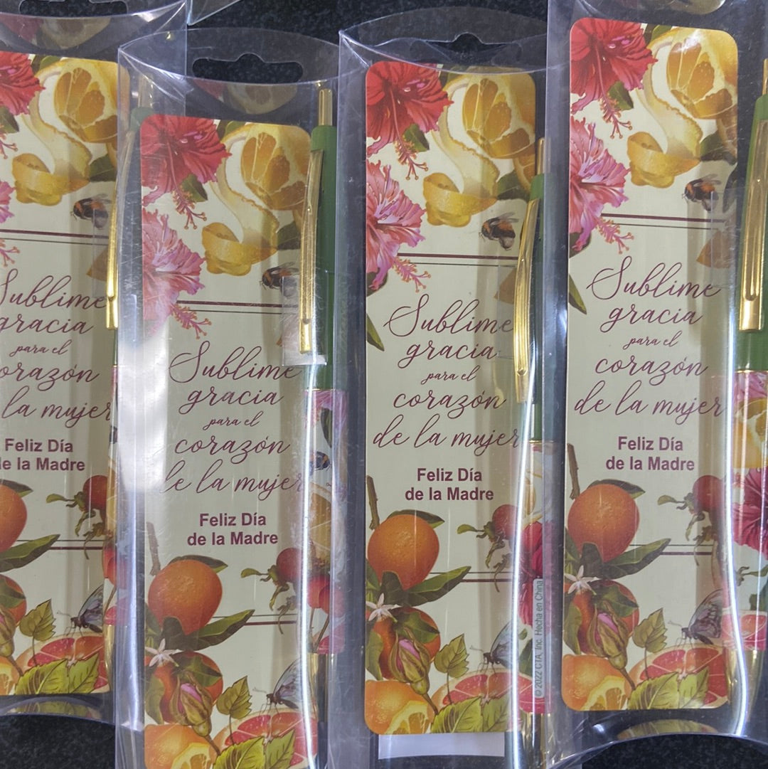 Sublime gracia para el corazón de la mujer pluma