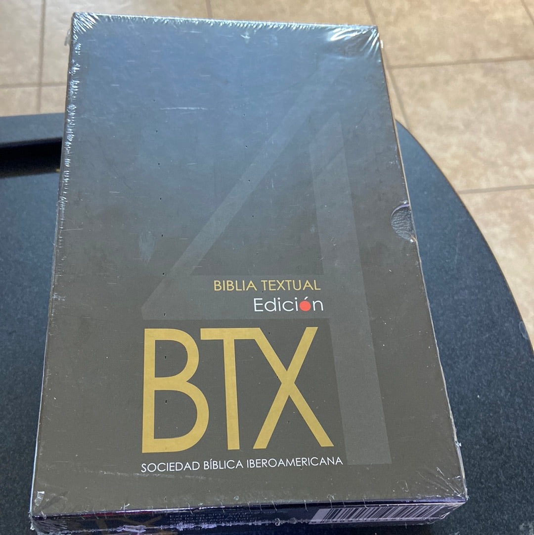 Biblia Textual 4Edicion piel — disponible en La Librería del Evangelio
