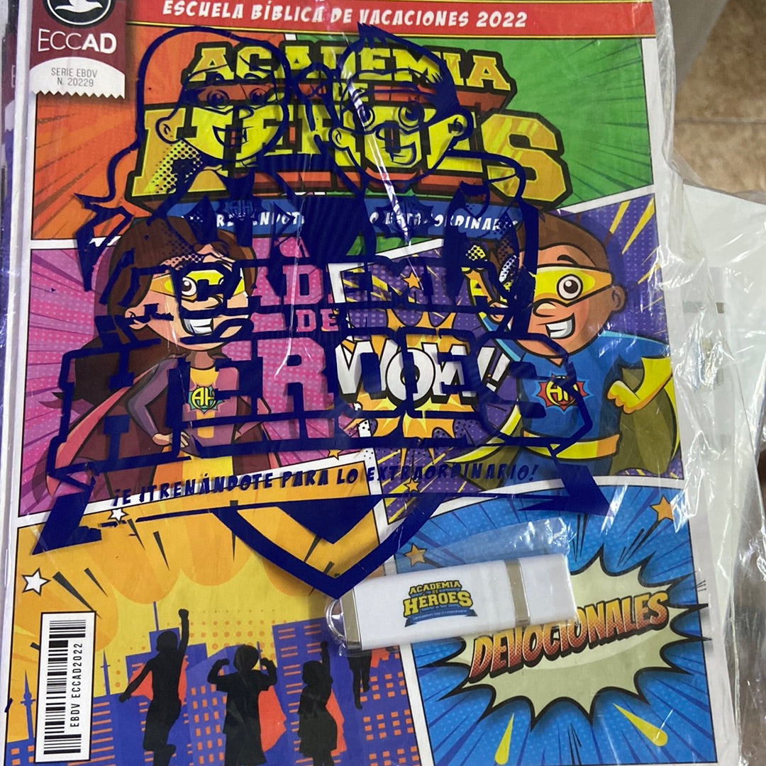 Academia de héroes escuela biblica de vacaciones 2022