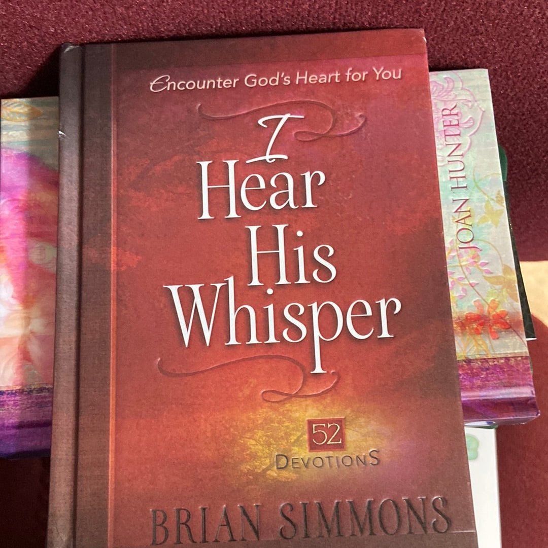I hear his wisper — available at The Gospel Bookstore