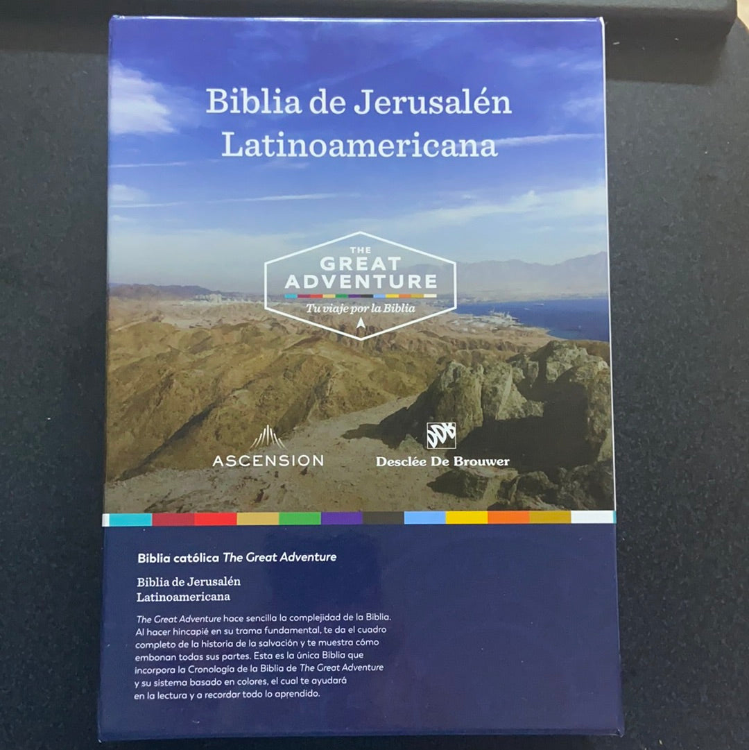 Biblia de Jerusalen Latinoamericana The great adventure tu viaje por la biblia