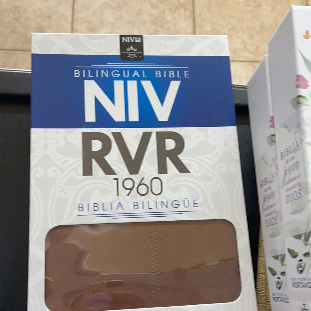 Bilingual Bible NIV/RVR1960 — available at The Gospel Bookstore