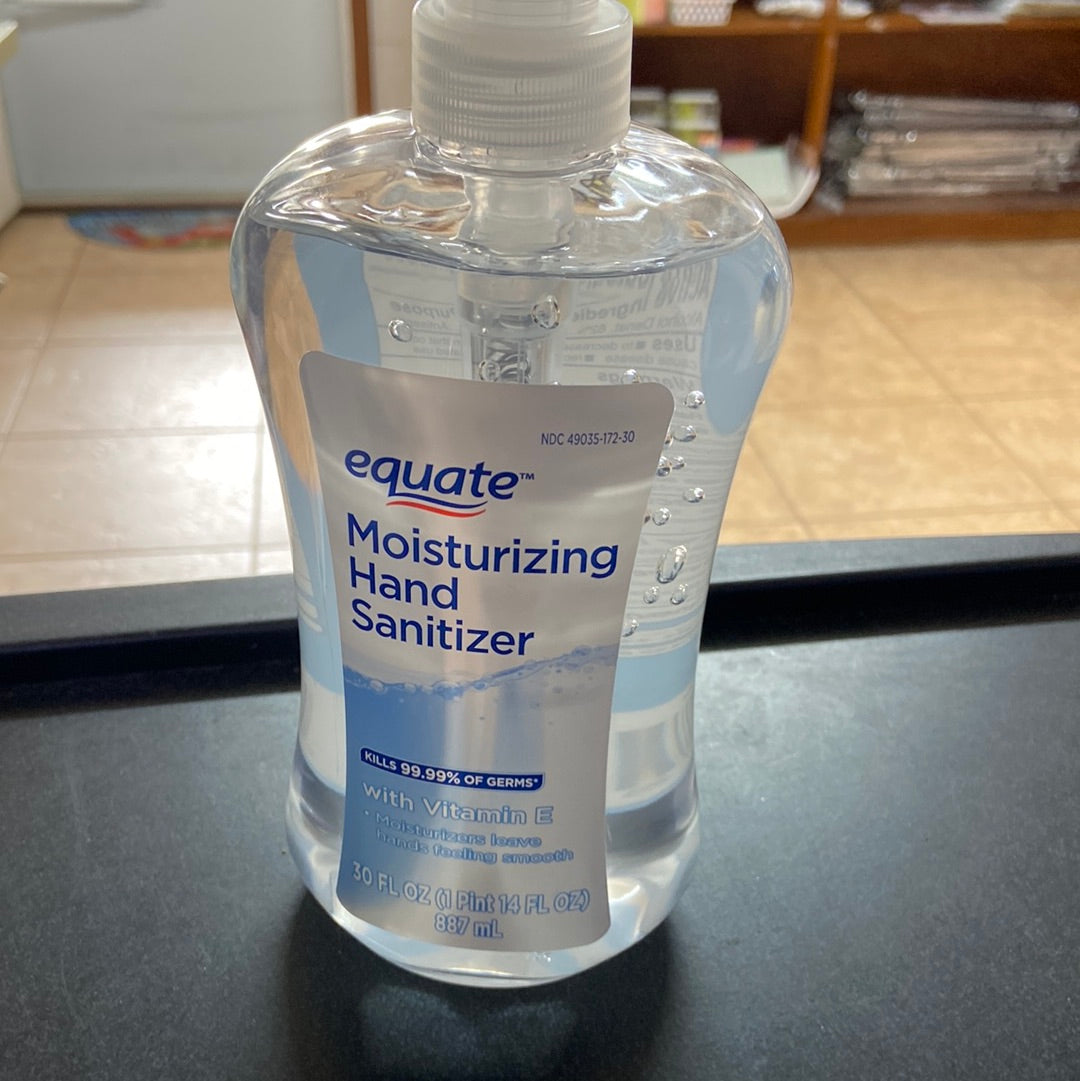 Hand sanitizer — available at The Gospel Bookstore