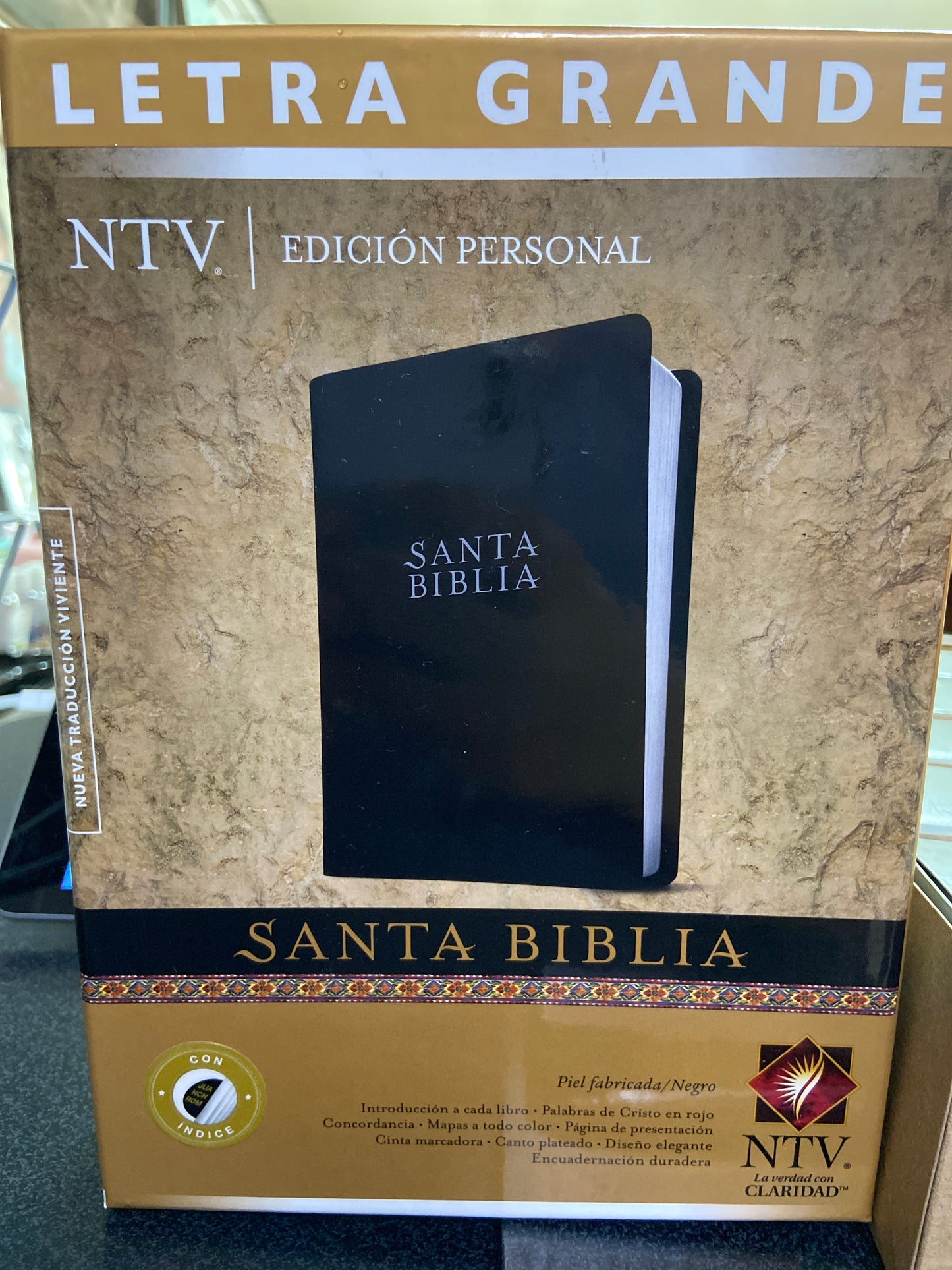 Letra grande edición especial santa biblia ntv