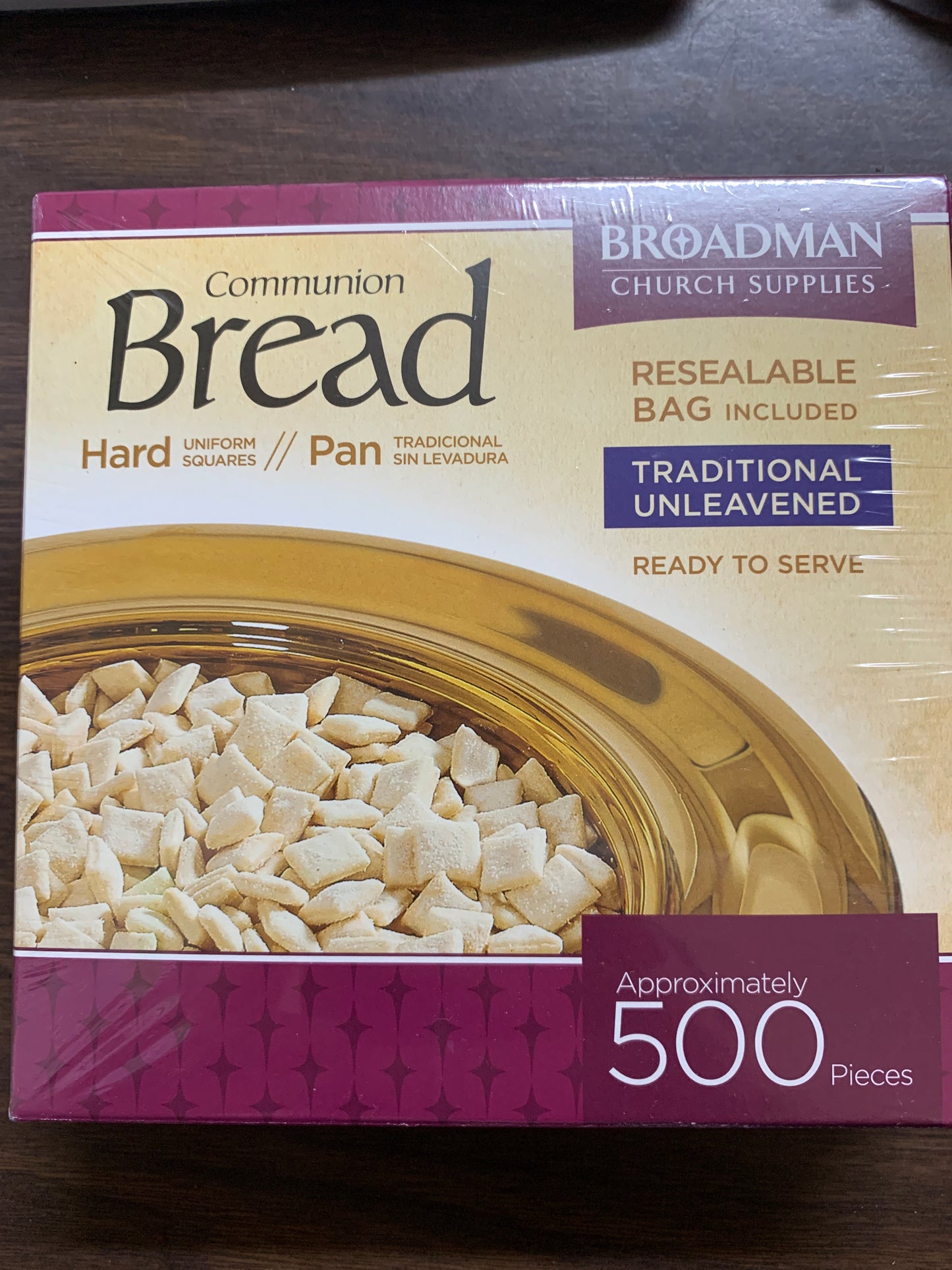 Bread Traditional Unleavened (500 Pc) — photo 2, The Gospel Bookstore