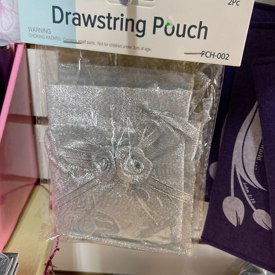 Drawstrin pouch — available at The Gospel Bookstore