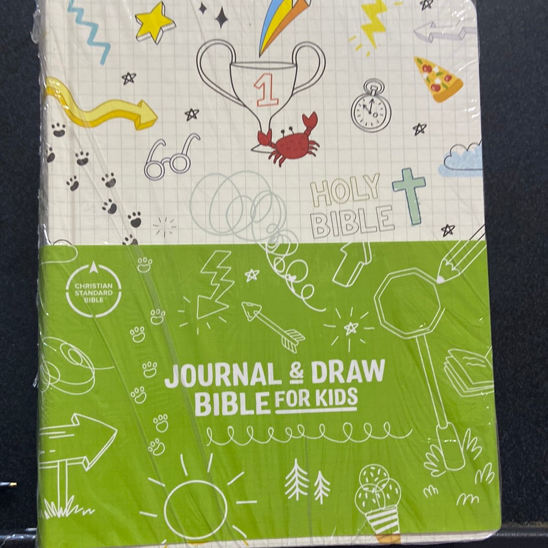 Journal & Draw Bible for kids csb — available at The Gospel Bookstore