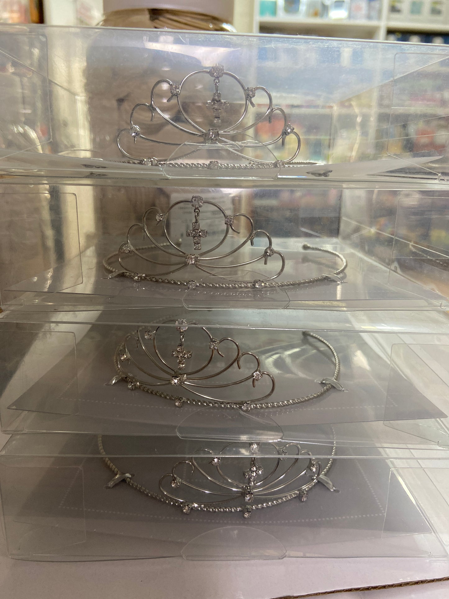 Crown cross — available at The Gospel Bookstore