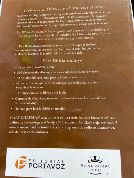 Biblia devocional: Lenguajes del amor RVR60 Blanco (Spanish Edition) Biblia devocional: Lenguajes del amor RVR60 Blanco (Spanish Edition)