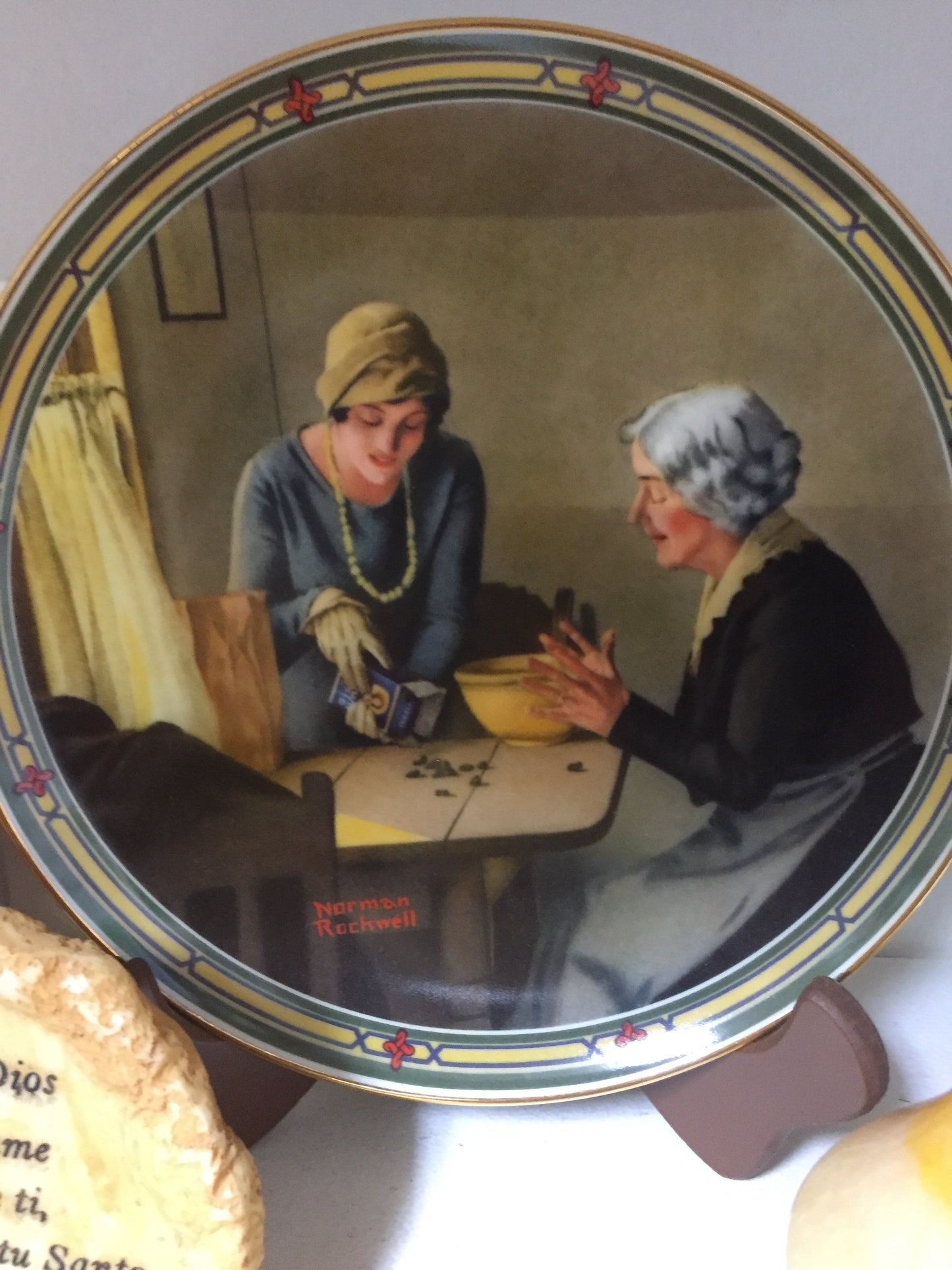 Ceramic plate
